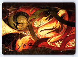 Season of Loss Gold Stamped Art Series - Bloomburrow MTG - Image 1