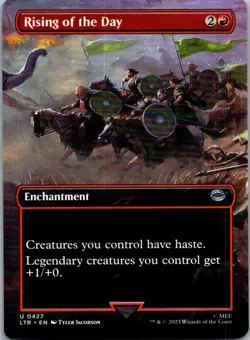 Rising of the Day (Borderless) U Universes Beyond: The Lord of the Rings: Tales - Image 1