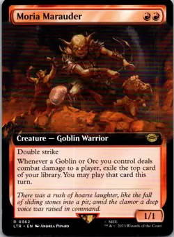 Moria Marauder (Extended Art) R Universes Beyond: The Lord of the Rings: Tales o - Image 1