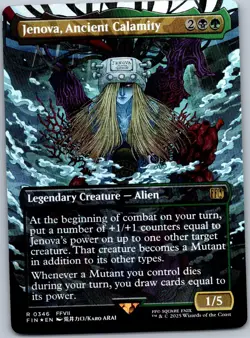 Jenova, Ancient Calamity (Borderless) R FINAL FANTASY 346 NM - Image 1