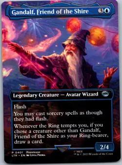 Gandalf, Friend of the Shire (Borderless) U Universes Beyond: The Lord of the Ri - Image 1