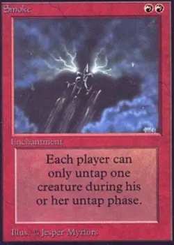 [1x] Smoke Near Mint, English Unlimited Edition MTG Magic - Image 1