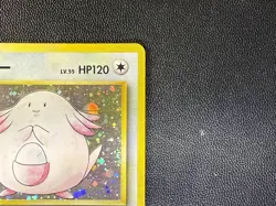 Pokemon TCG Japanese Base Set Chansey No.113 LP-/MP+ Partial Double Swirl 💫 - Image 4