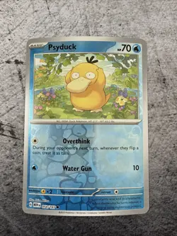 Pokemon Psyduck 054/165 Sv: Scarlet & Violet 151 Reverse Holo - Image 1