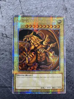 Yu-Gi-Oh! TCG The Winged Dragon of Ra (Quarter Century Secret Rare) - Legendary - Image 1