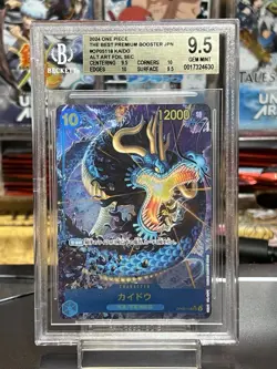 BGS 9.5 2024 ONE PIECE CARD THE BEST Premium Booster JPN Kaido SEC Alt Art - Image 1