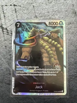 Jack OP08-084 (Super Rare) Two Legends ONE PIECE Card Near Mint English - Image 1