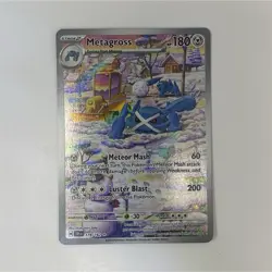 Pokemon Metagross 178/162 Sv05: Temporal Forces Illustration Rare Holo Card - Image 1