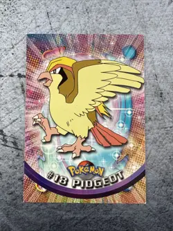 Pidgeot - #18 Series 1 (Topps) Pokemon Card - Black Logo - Image 1