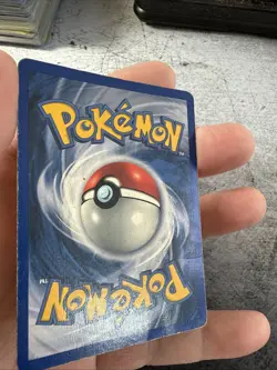Hitmonchan 7/102 Base Set (Shadowless) Holo Rare Pokemon - B1nder Card - DMG - Image 3