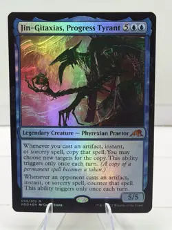 Jin-Gitaxias, Progress Tyrant Kamigawa: Neon Dynasty Foil - Image 1