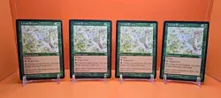 🟢🟢🟢 (4) 1996 MAGIC THE GATHERING LOCUST SWARM MIRAGE UNPLAYED 🟢🟢🟢 - Image 1