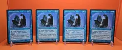 🔵🔵🔵 (4) 1995 MAGIC THE GATHERING ZURAN SPELLCASTER ICE AGE PLAYED 🔵🔵🔵 - Image 1