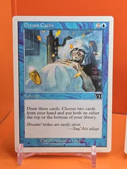 🔵🔵🔵 (4) 1999 MAGIC THE GATHERING DREAM CACHE 6TH EDITION PLAYED 🔵🔵🔵 - Image 2
