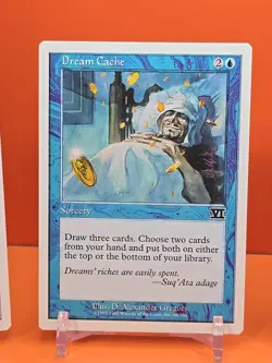 🔵🔵🔵 (4) 1999 MAGIC THE GATHERING DREAM CACHE 6TH EDITION PLAYED 🔵🔵🔵 - Image 3