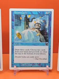 🔵🔵🔵 (4) 1999 MAGIC THE GATHERING DREAM CACHE 6TH EDITION PLAYED 🔵🔵🔵 - Image 4