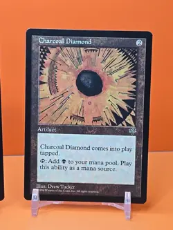 🟤🟤🟤 (3) 1996 MAGIC THE GATHERING CHARCOAL DIAMOND MIRAGE UNPLAYED 🟤🟤🟤 - Image 4