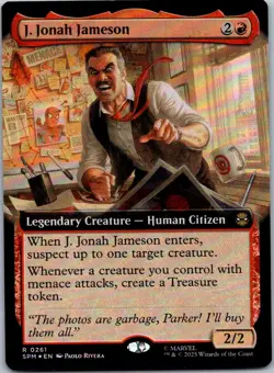 J. Jonah Jameson (Extended Art) R Marvel's Spider-Man 261 NM - Image 1