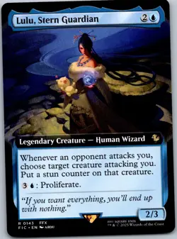 Lulu, Stern Guardian (Surge Foil) R Commander: FINAL FANTASY 38 NM - Image 1