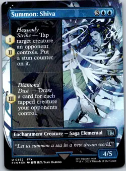 Summon: Shiva (Borderless) U FINAL FANTASY 362 NM - Image 1