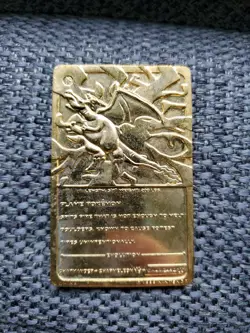 pokemon 24k gold charizard - Image 2