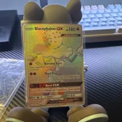 Pokemon Blacephalon GX Ultra Beast Secret Rare SM-Lost Thunder 219/214 Holo - Image 1