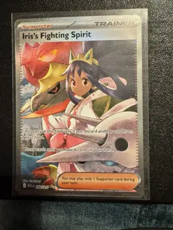 Iris’s Fighting Spirit 292/217 Ascended Heroes SIR Pokemon TCG Pack fresh - Image 1