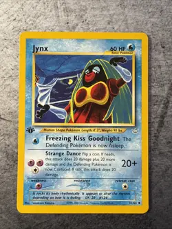 Pokemon TCG - 1st Edition Jynx - Neo Revelation 31/64 Uncommon NM - Image 1