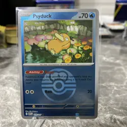 Pokemon TCG Psyduck 039/217 Reverse Holo Love Ball NM English Ascended Heroes - Image 1