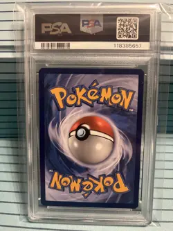 Prerelease Tapu Fini Holo BLACK STAR PROMO SM203 Unified Minds PSA 8 - Image 2