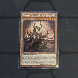 Yu-Gi-Oh! Primite Dragon Ether Beryl - BLMM-EN130 - Secret Rare 1st Ed NM - Image 1