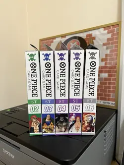 One Piece Card Game Starter Decks Bundle ST02, ST03, ST04, ST05, ST06. - Image 1