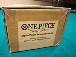 One Piece TCG 1st Anniversary Set English Version, New Factory Sealed - Image 1