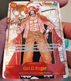 One Piece TCG - Gol.D.Roger OP09-118 SEC Alternate Art - English - NM - Image 1