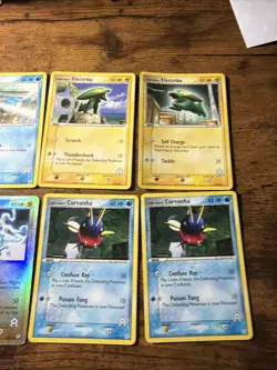 Pokemon TCG Team Aqua 8 Card Lot 2 Reverse Holo CARDS - Image 2