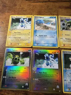 Pokemon TCG Team Aqua 8 Card Lot 2 Reverse Holo CARDS - Image 3