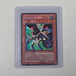 Insect Queen CT1-EN005 Limited Edition Secret Rare Yu-Gi-Oh! TCG Card NM - Image 1