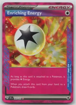 Pokemon Card Enriching Energy ACE SPEC Rare SV08: Surging Sparks 191/191 NM - Image 1