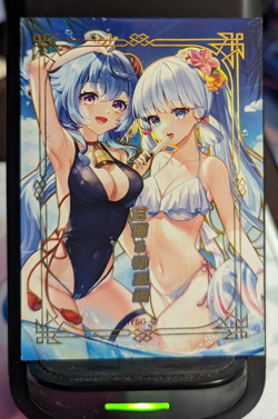 Goddess Story - Sea Moon Partying - Anime Waifu Trading Card HYSG-42 - Image 1