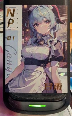 Ganyu Genshin Impact NP-01 Goddess Story Wind Moon Boundless 2 Waifu Card - Image 1