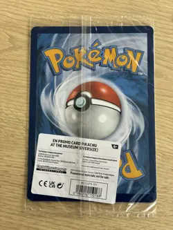 Pikachu At The Museum | JUMBO Promo card - Sealed - Pokemon & National History - Image 2
