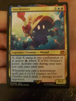Vivi Ornitier Card - Legendary Creature Wizard - Image 3