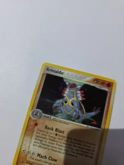 Pokemon TCG Armaldo 3/108 EX Power Keepers Holo Rare Card - Image 4