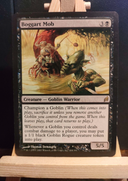 Boggart Mob - Lorwyn - Excellent/LP (see pics) MTG - Image 1
