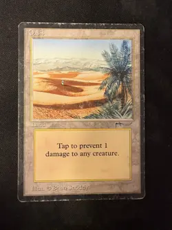 Oasis [Arabian Nights] MP - MTG Magic the Gathering - Image 1