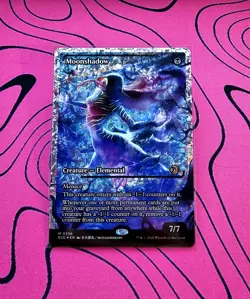 Moonshadow (0396) (Showcase) (Fracture Foil) 396 Lorwyn Eclipsed Foil NM - Image 1
