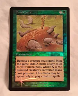 Food Chain: 1999 Magic the Gathering - Mercadian Masques Foil - Image 3