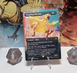 Traveling Chocobo (Borderless) Final Fantasy Regular - Image 1