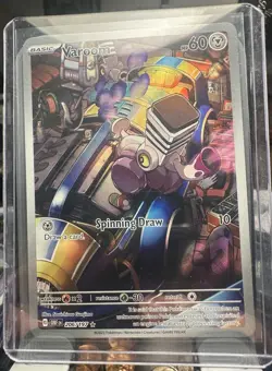 Pokemon TCG Vroom 206/197 Obsidian Flames Full Art Illustration Rare Holo NM - Image 1