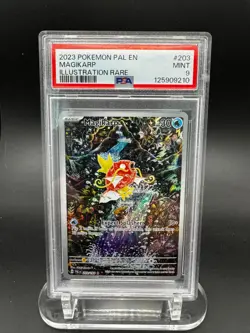 Pokemon TCG: Magikarp - #203 Paldea Evolved Illustration Rare - PSA 9 - Image 1